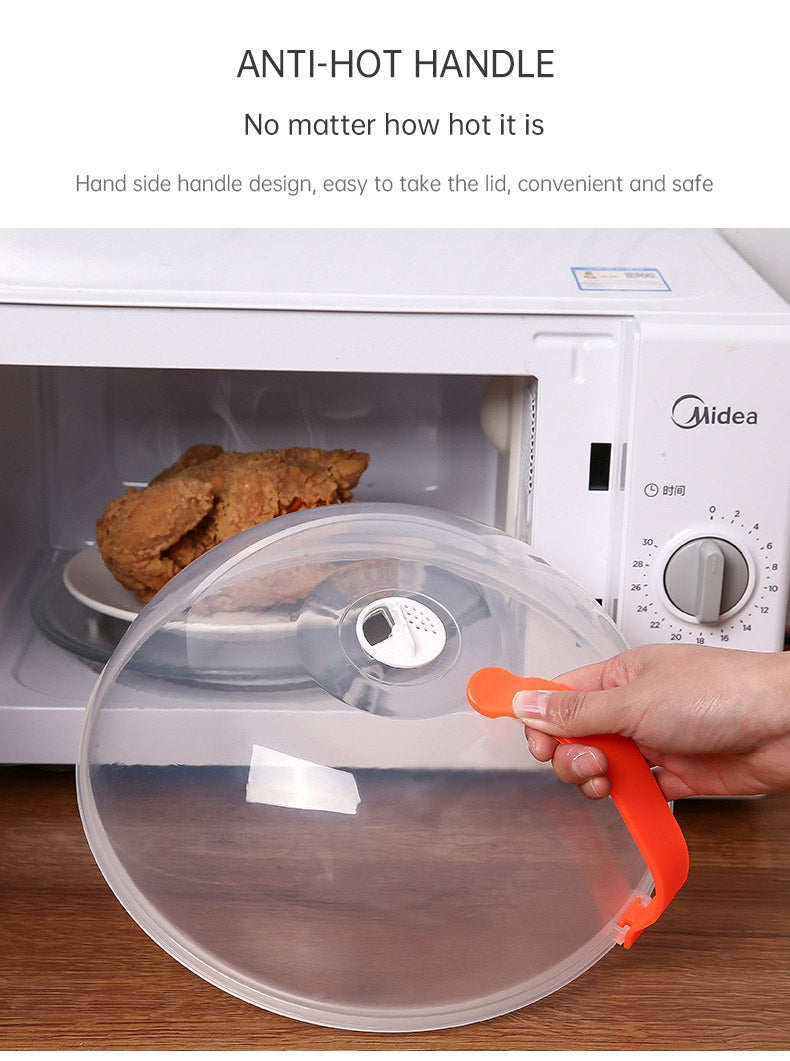 Microwave Food Cover With Handle