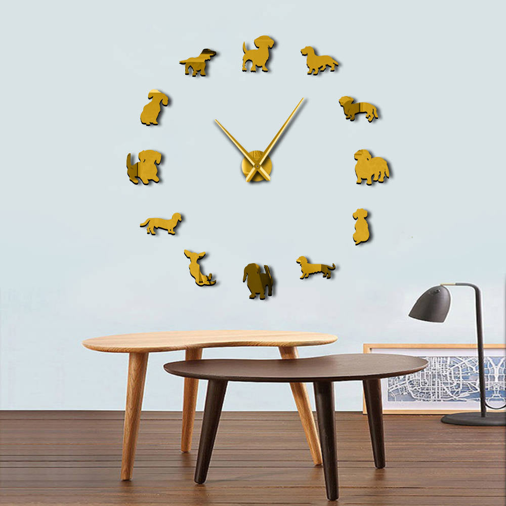 Dog Wall Clock