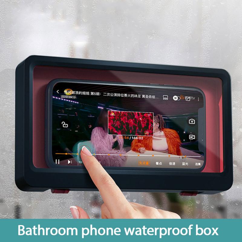 Wall Mounted Phone Box Waterproof Touch Screen Case