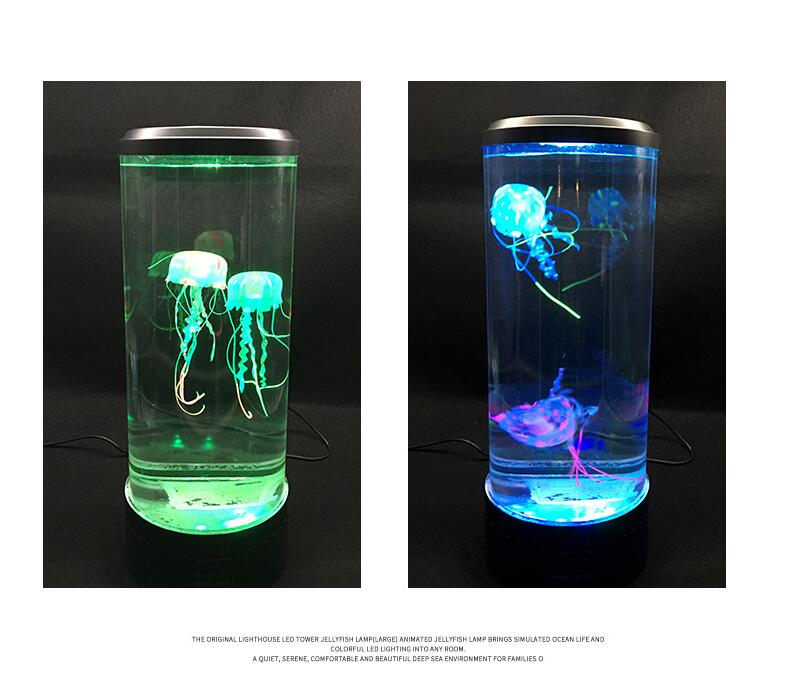 Jellyfish Water Tank Aquarium LED Lamp