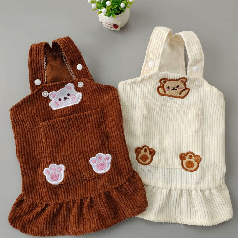 Pet Spring and Autumn Bears Clothes 