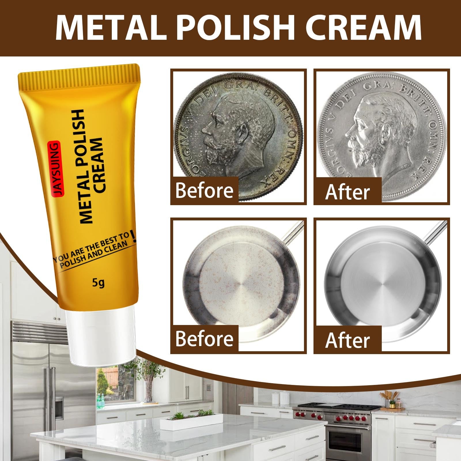 Stainless Steel Cleaning Paste