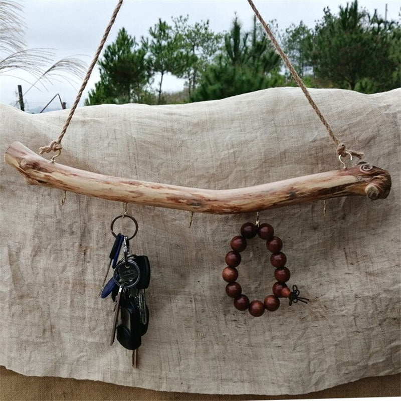 Driftwood Hook Dead Wood Wall Hanger