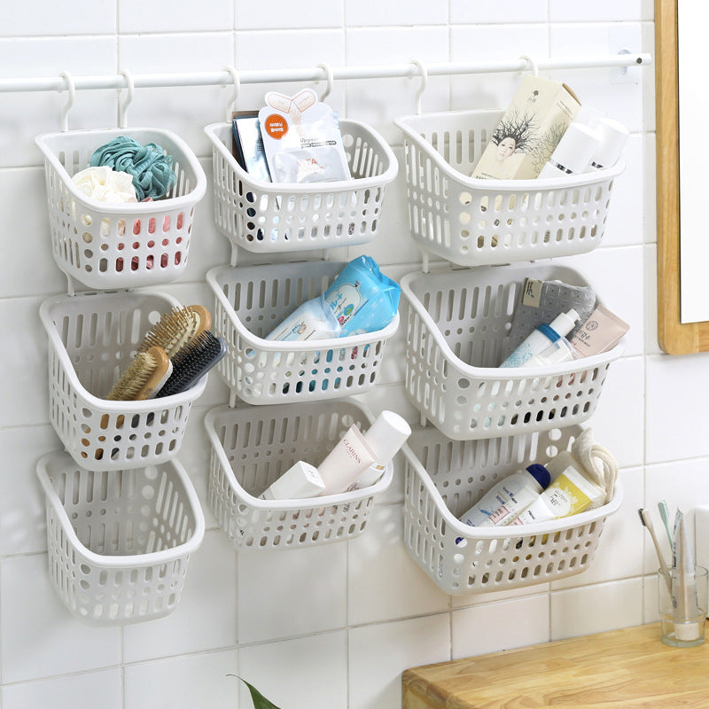 Household Hook Wall Storage Basket