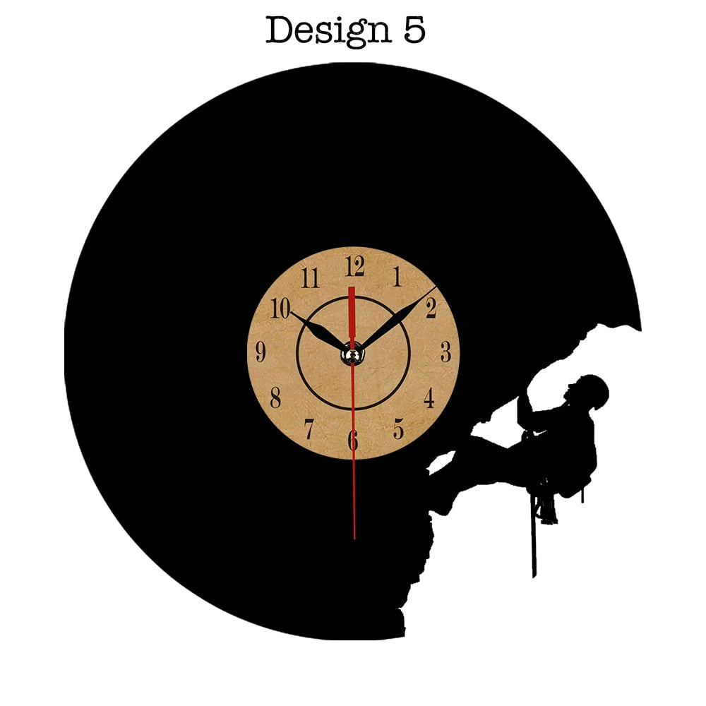 RECORD WALL CLOCK V5122