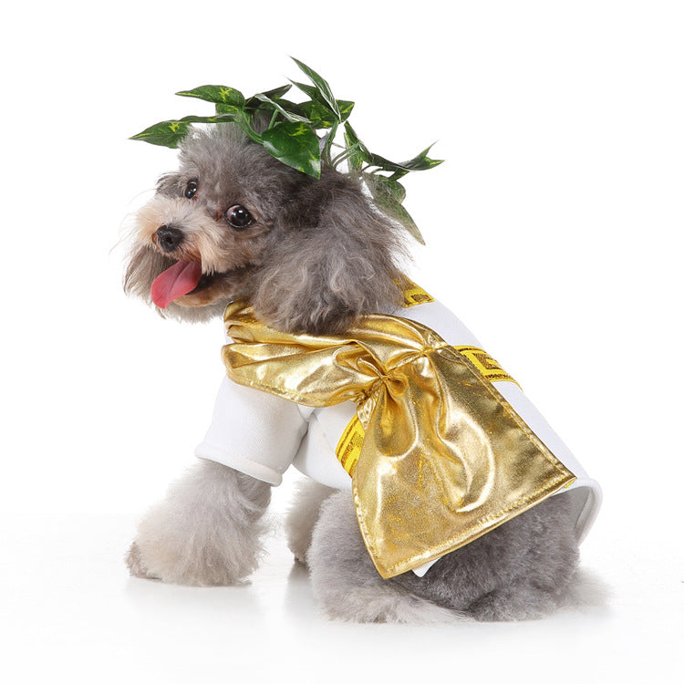 Christmas Pet Supplies Dog Clothes Halloween