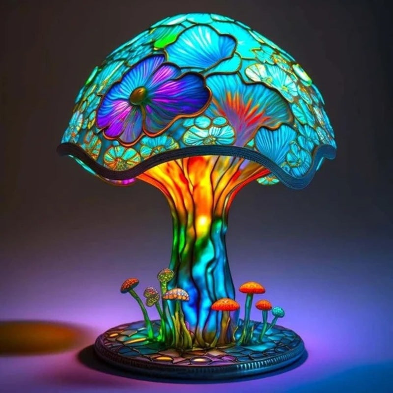 Magic Illusion Mushroom Lamp Vintage