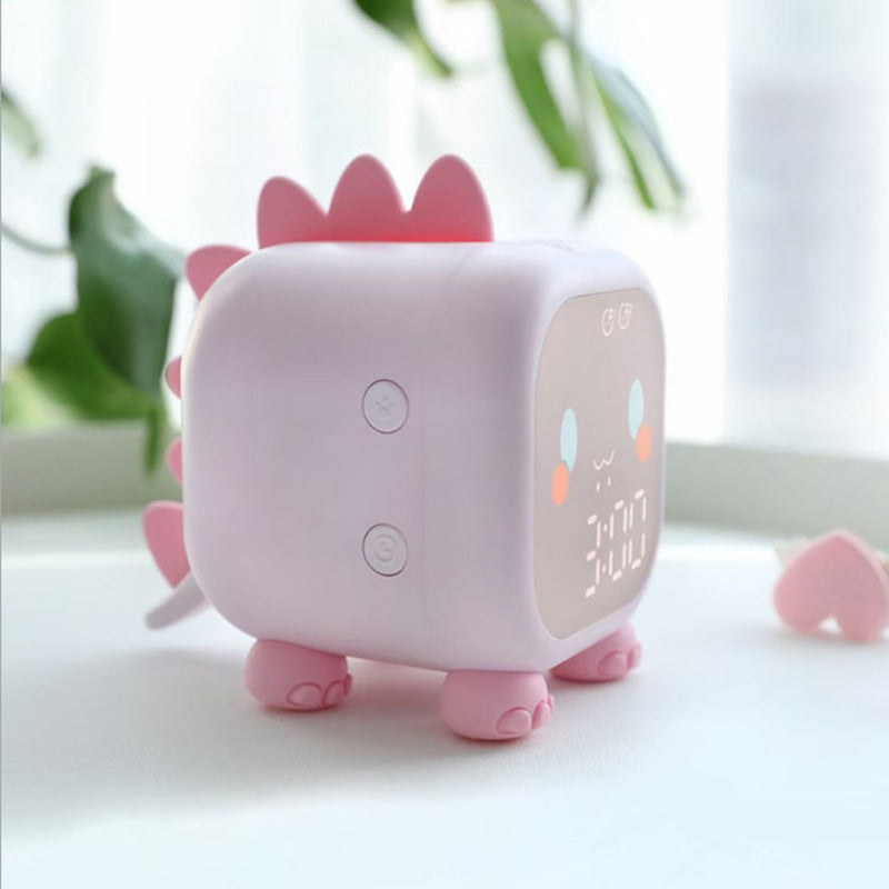 Pink Color Fun Small dragon alarm clock | Love gadgets