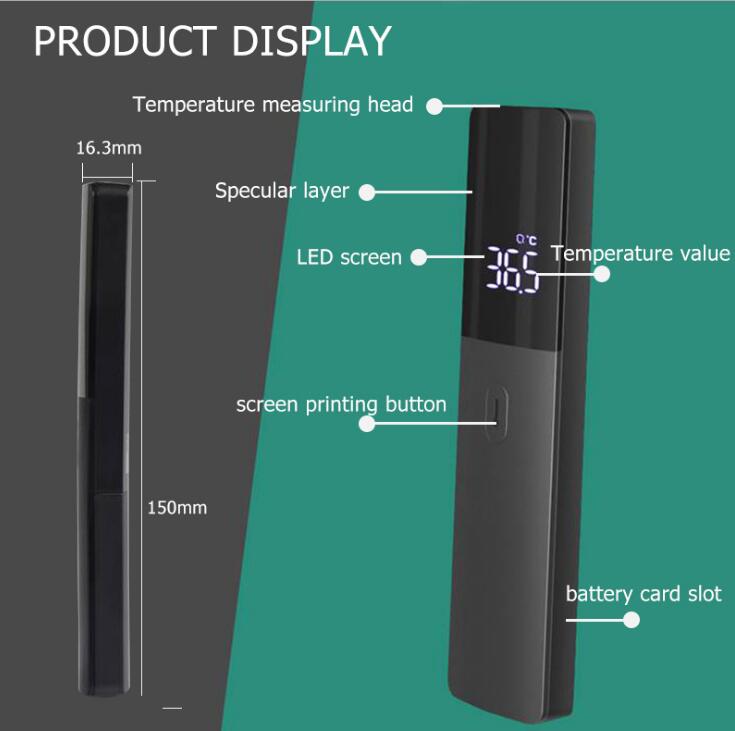 LED Display Smart Forehead Thermometer