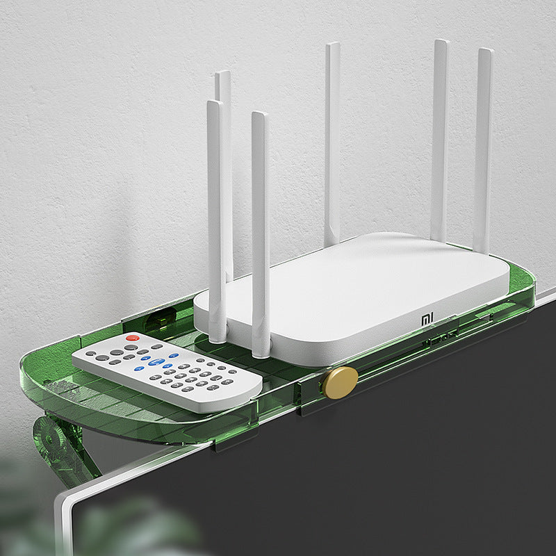 TV Shelf Wall Router Rack