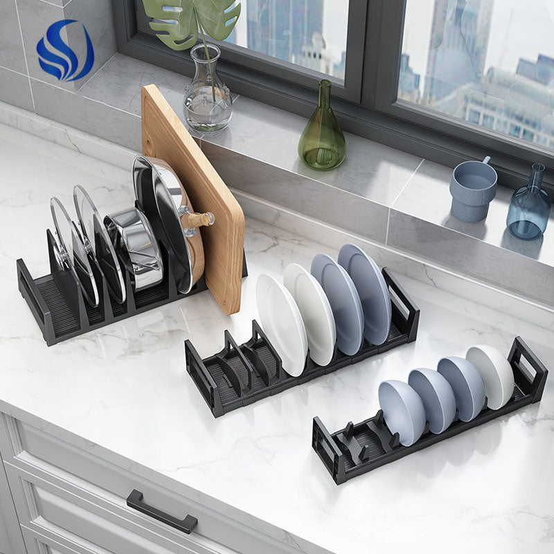 Space Aluminum Drying Rack for Kitchen Sink