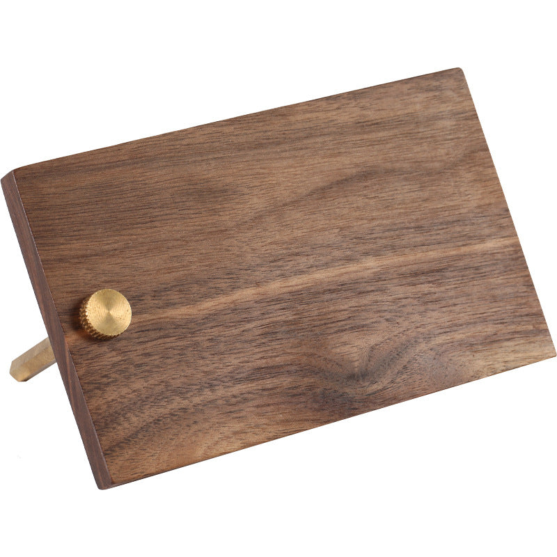 Solid Wood Business Card Holder Wooden Note