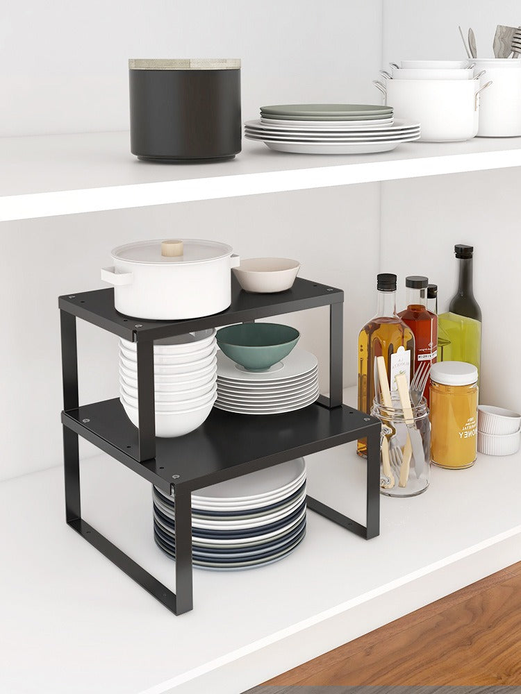 Simple Kitchen Countertop corner Tiered Shelf