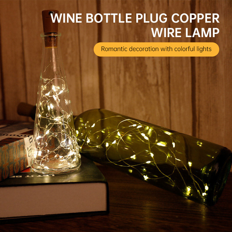 Wine Stopper Bottle Light