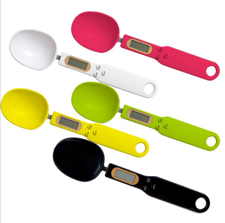 Portable LCD Digital Kitchen Scale Spoon