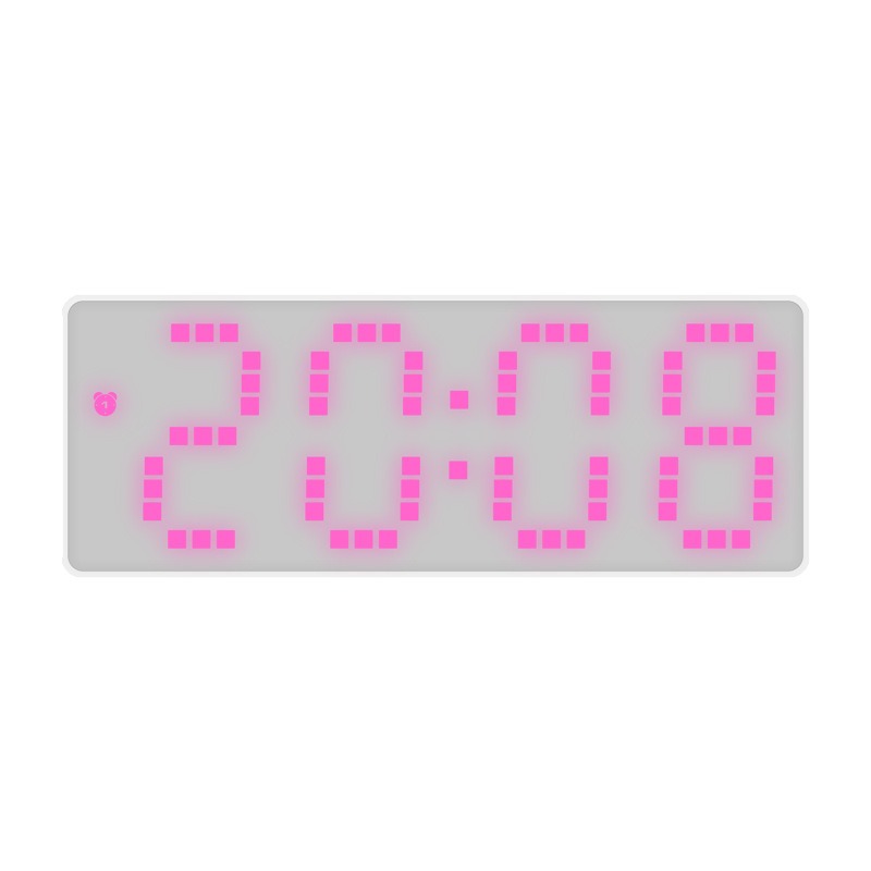8017 Powder Lamp mirror clock | love-gadgets