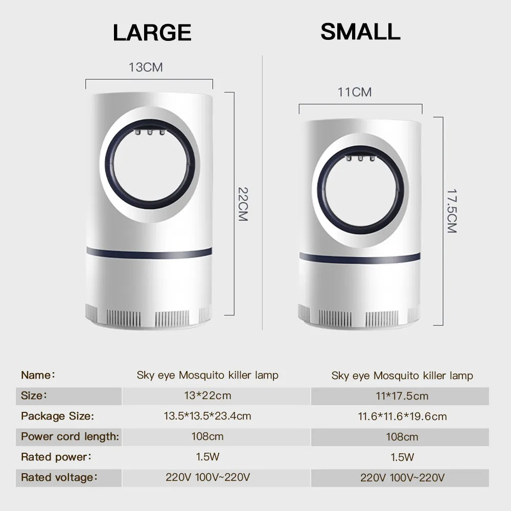 USB Mosquito lamp Safe Mute No-radiation UV anti-mosquito light Suitable