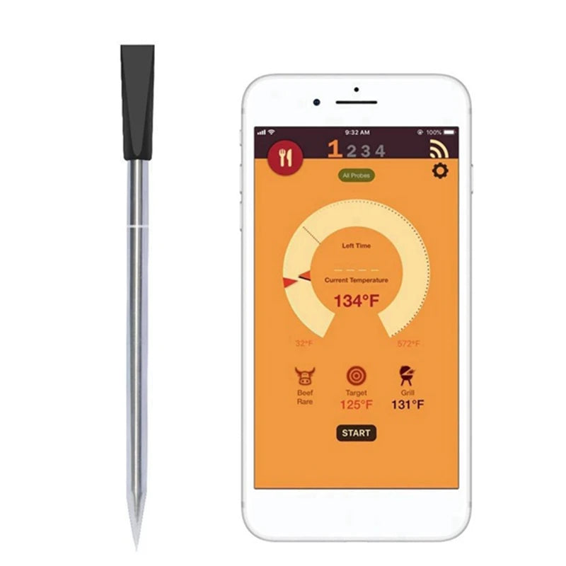 WIRELESS LEAVE-IN MEAT THERMOMETER