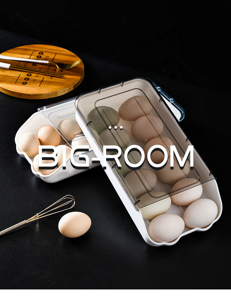 Refrigerator Rolling Egg Box 